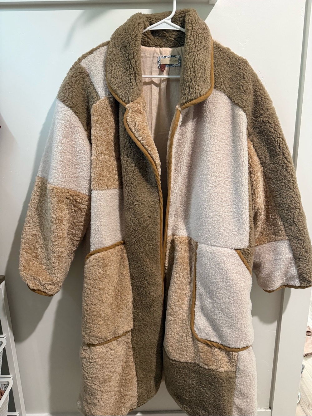 Anthropologie PILCRO Sherpa Trench Coat